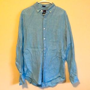 Vineyard Vines Linen Dress Shirt